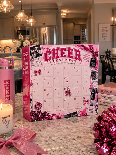 Cheermas Cheer Countdown Advent Calendar - lifestyle kitchen shot