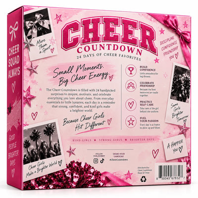 Cheermas Cheer Countdown Advent Calendar - back